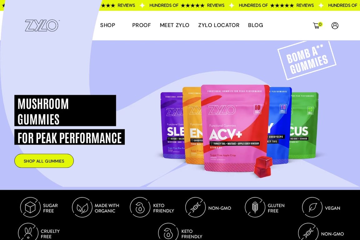 Nanocraft CBD homepage