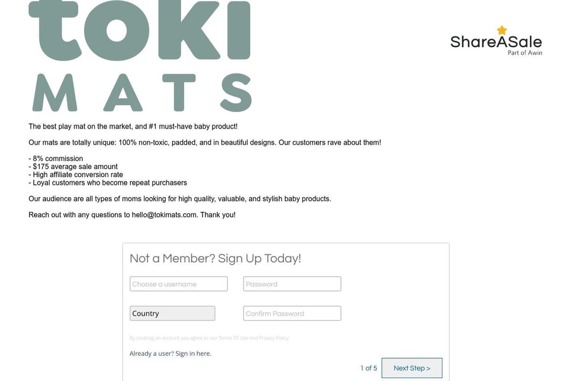 Toki Mats Affiliate Program Everything You Need to Know (2024)