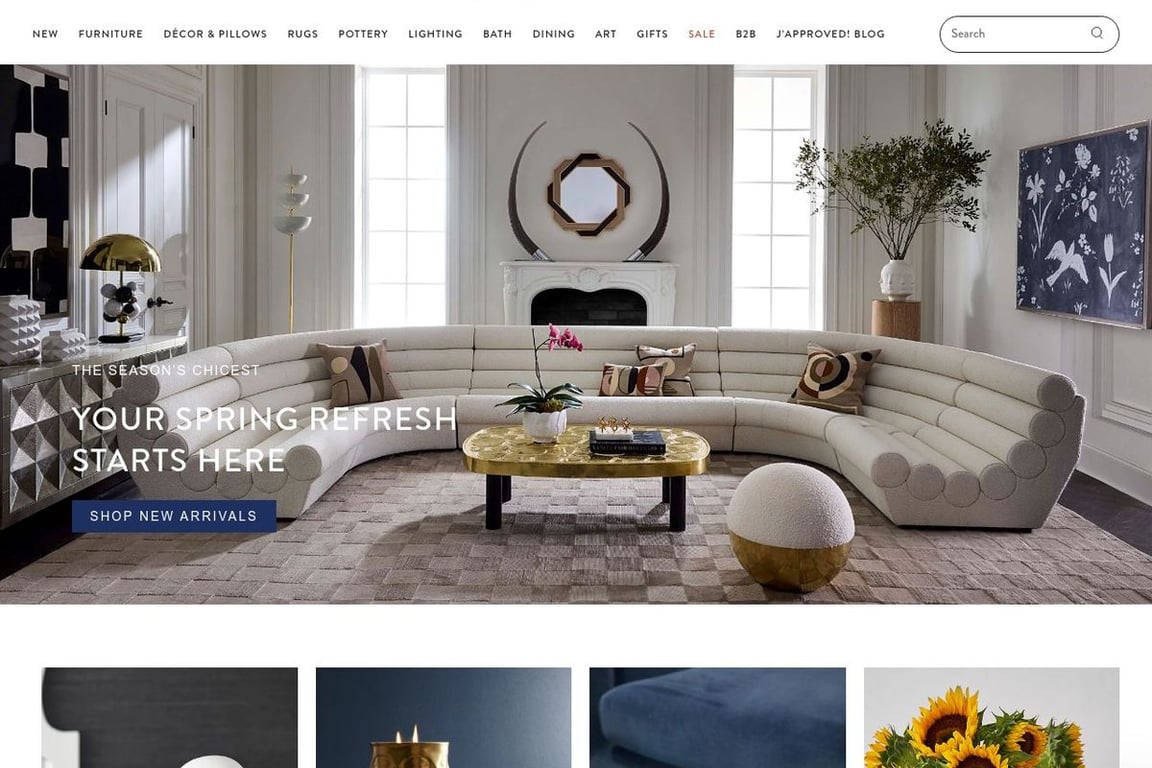 Jonathan Adler homepage