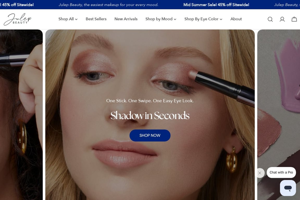 Julep homepage