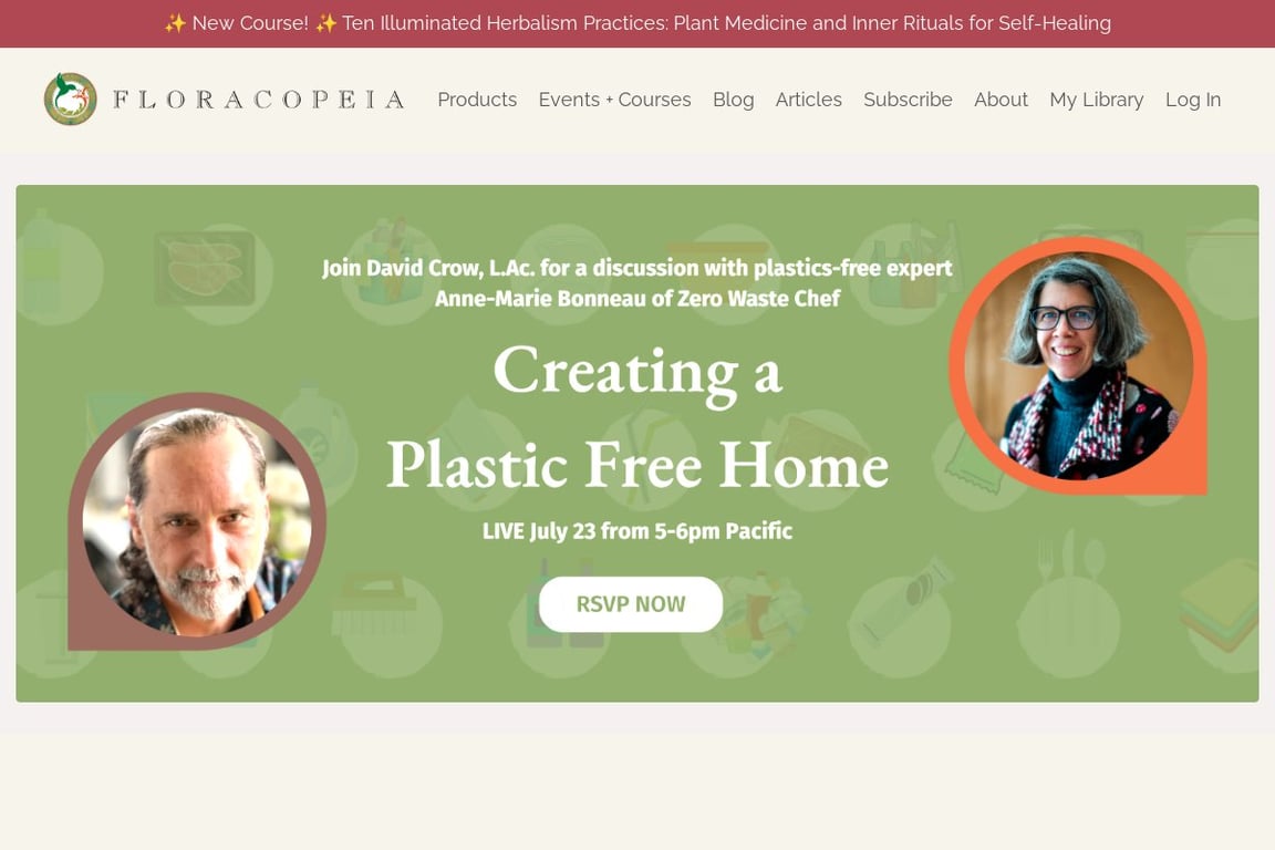 Floracopeia homepage