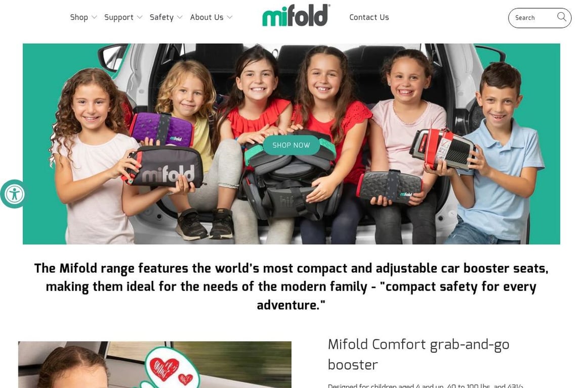 Mifold homepage