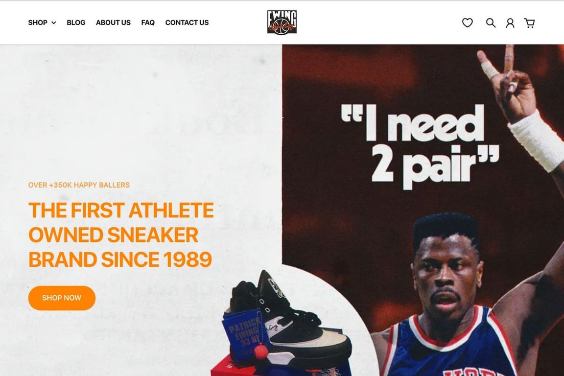 Ewing Athletics homepage