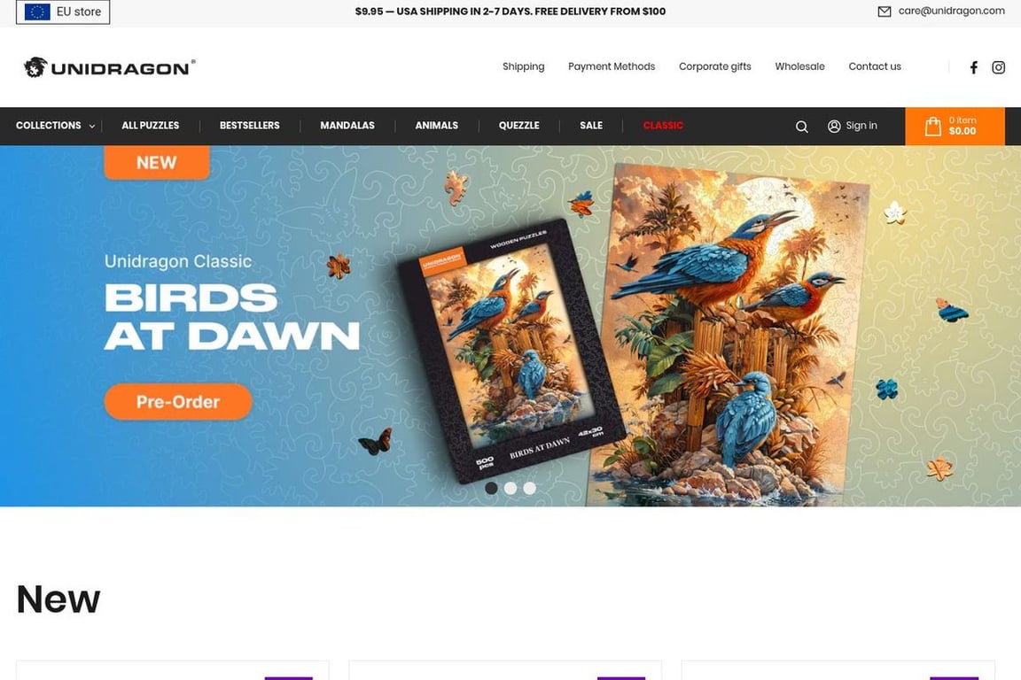 Unidragon homepage