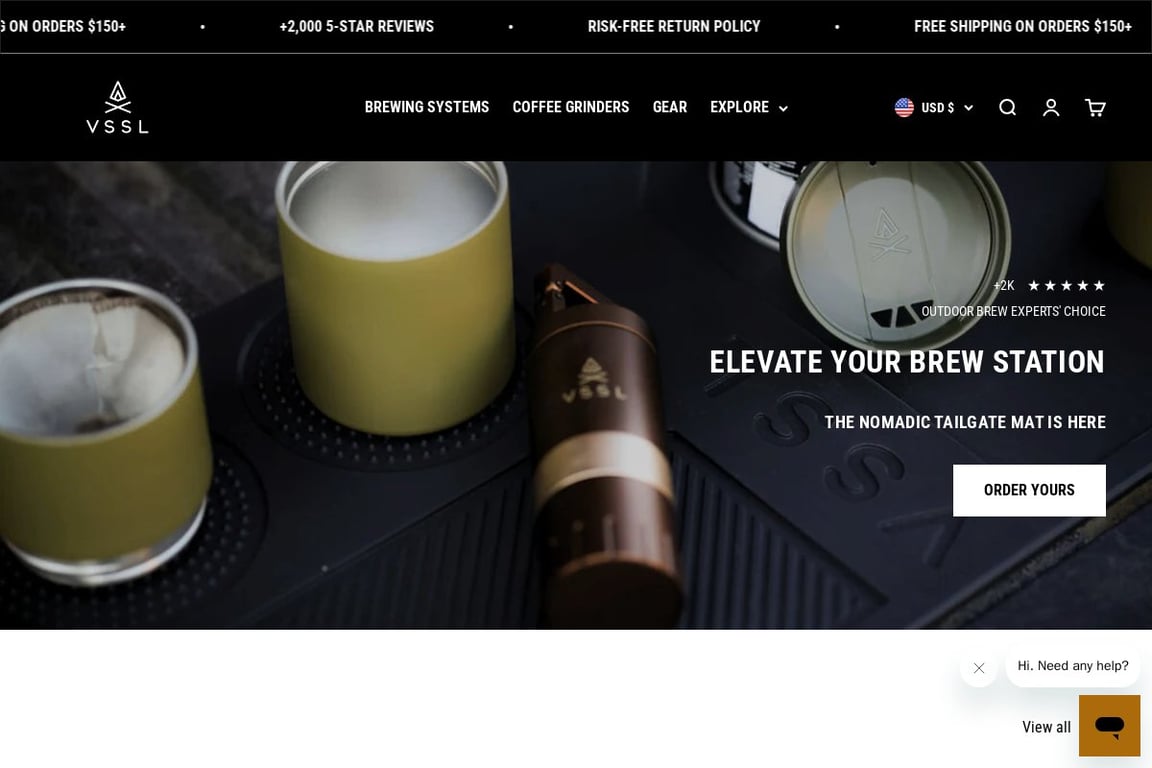 VSSL homepage