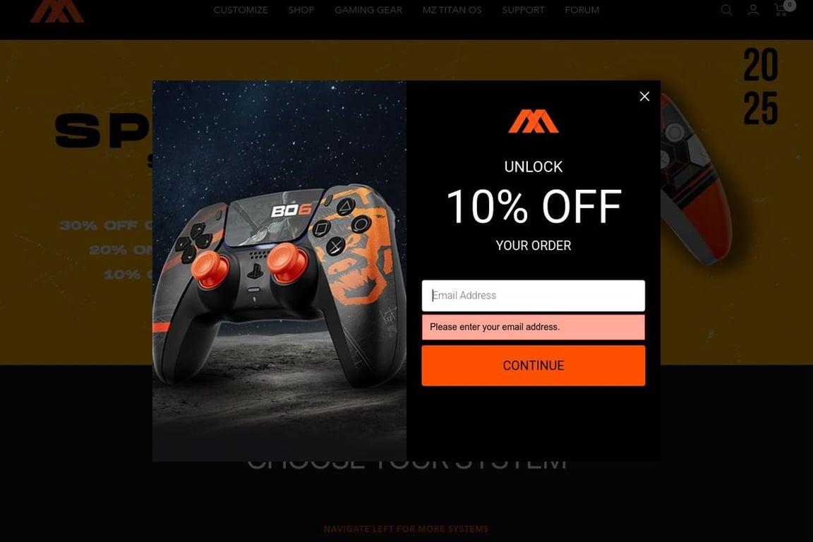 ModdedZone homepage