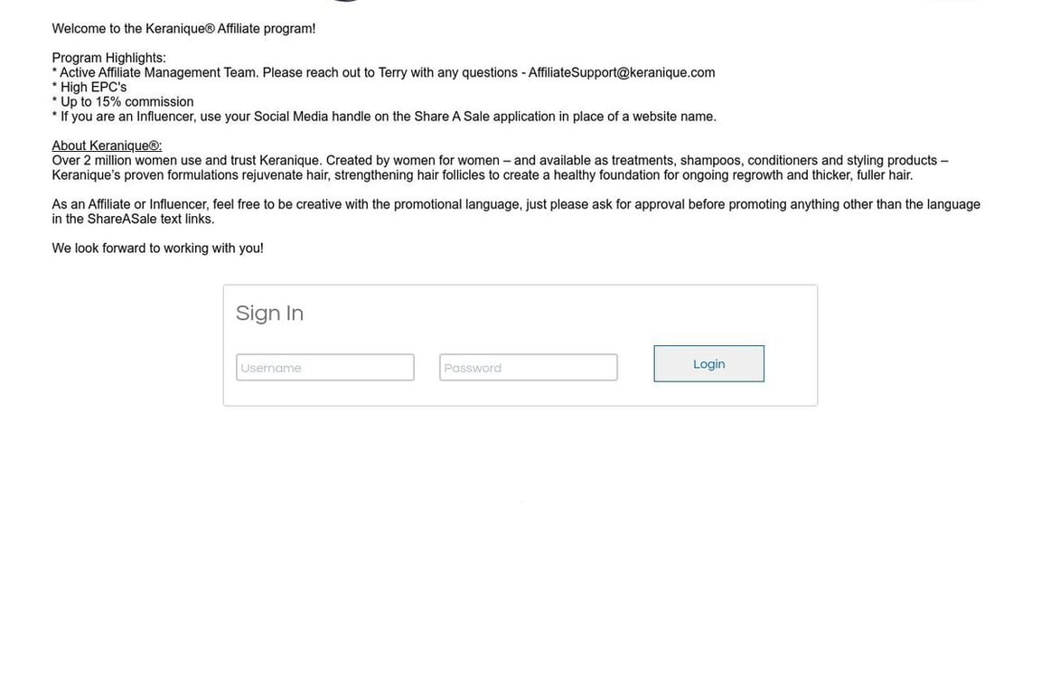 Atlantic Coast Brands affiliate program signup page