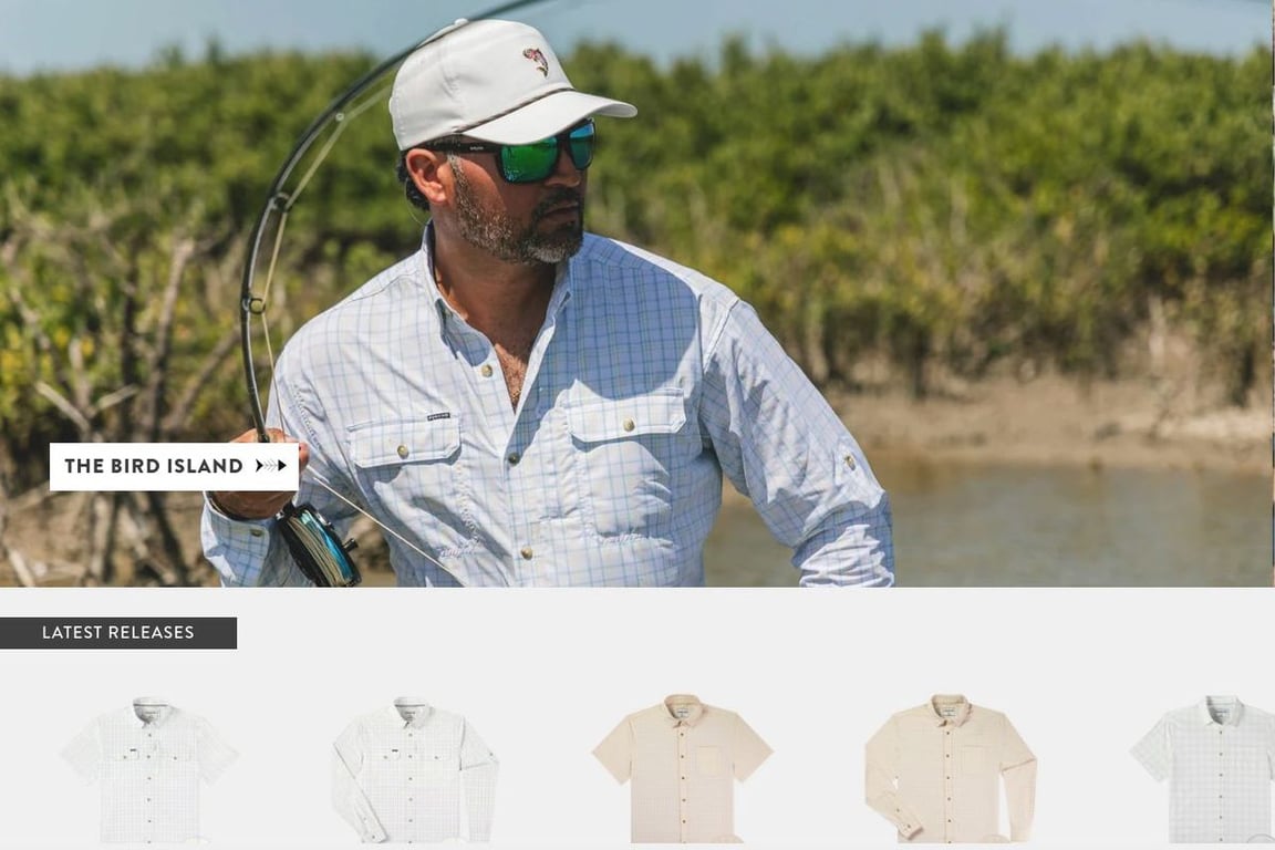 Poncho Outdoors homepage