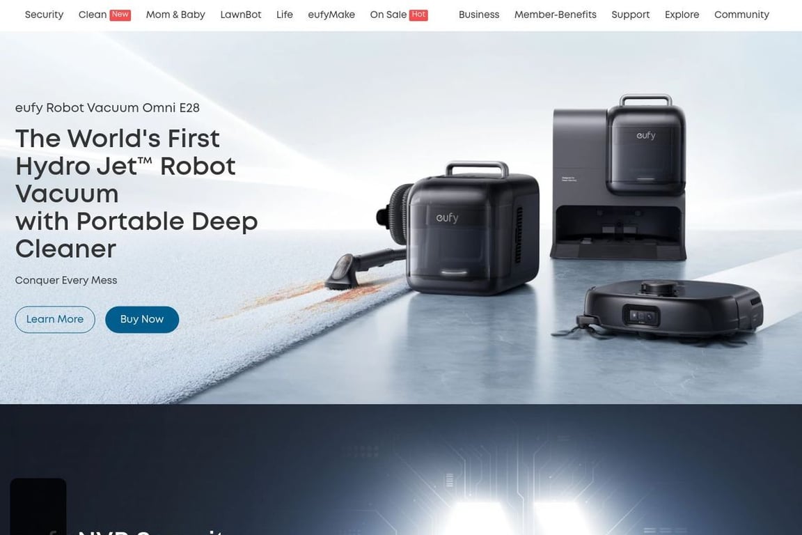 Eufy Life homepage