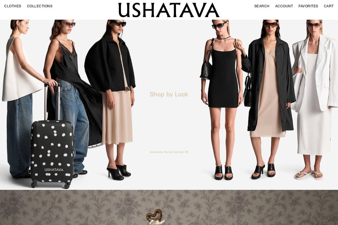 Ushatava homepage