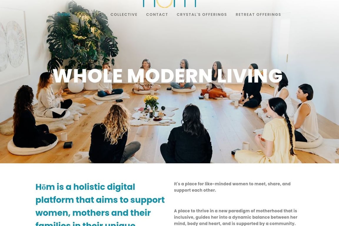 Hom homepage
