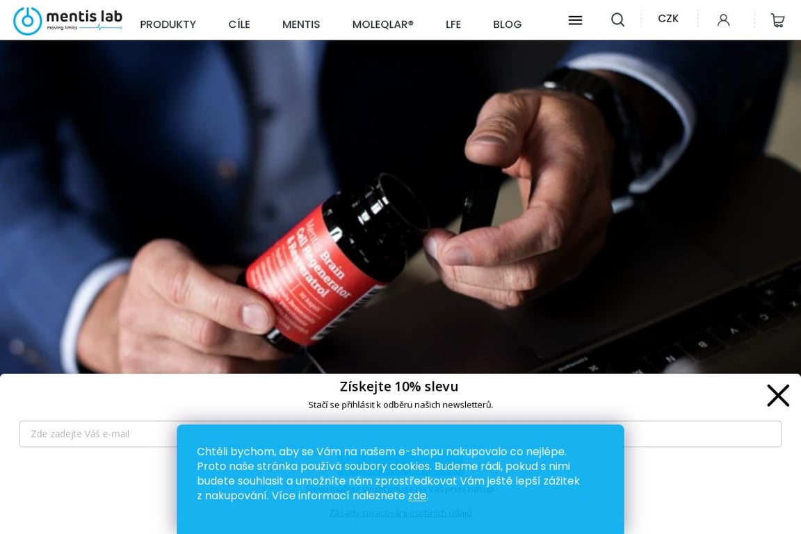 Mentislab homepage