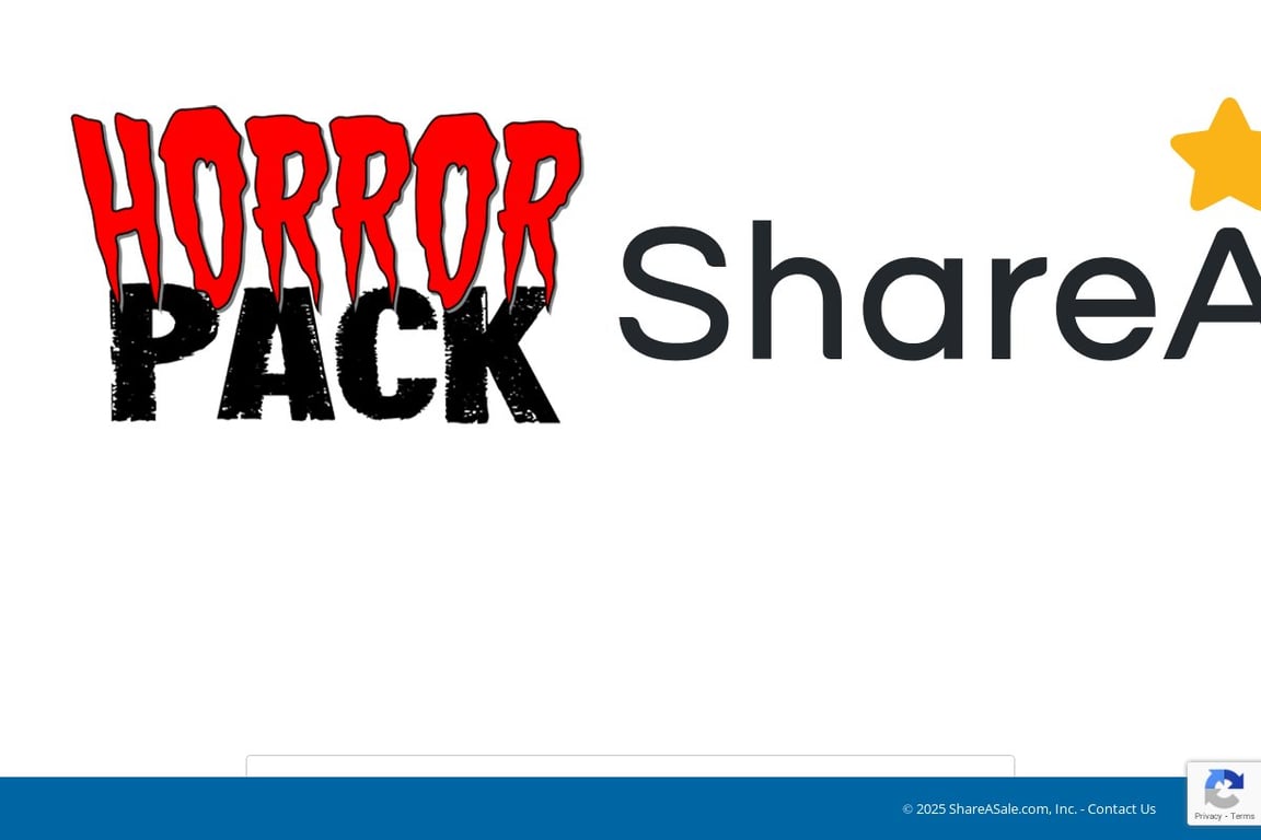 Horror Pack affiliate program signup page