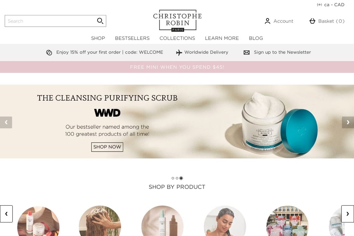 Christophe Robin CA homepage