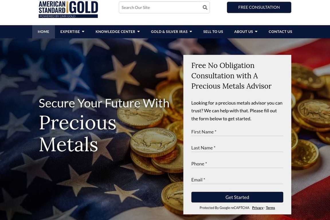 GMRgold homepage