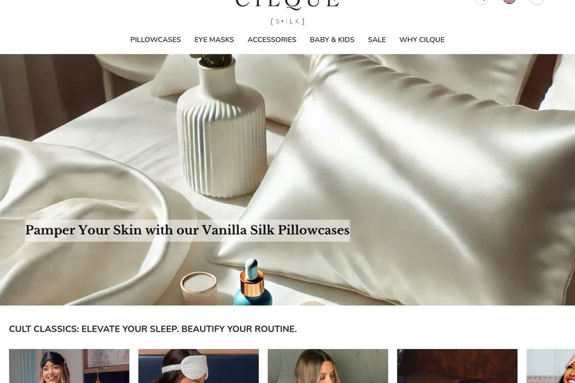 CILQUE Inc. homepage