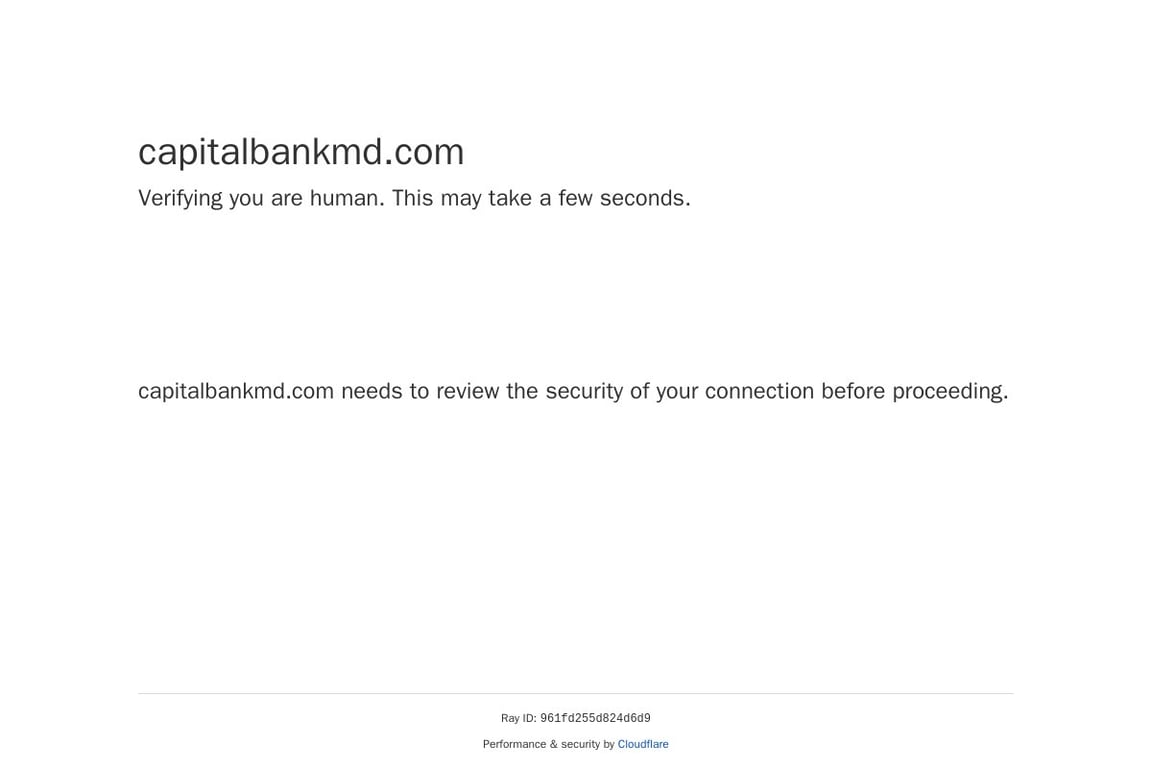 Capital Bank homepage