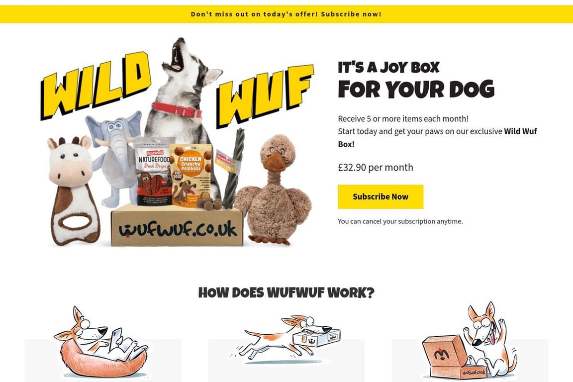 Wufwuf homepage