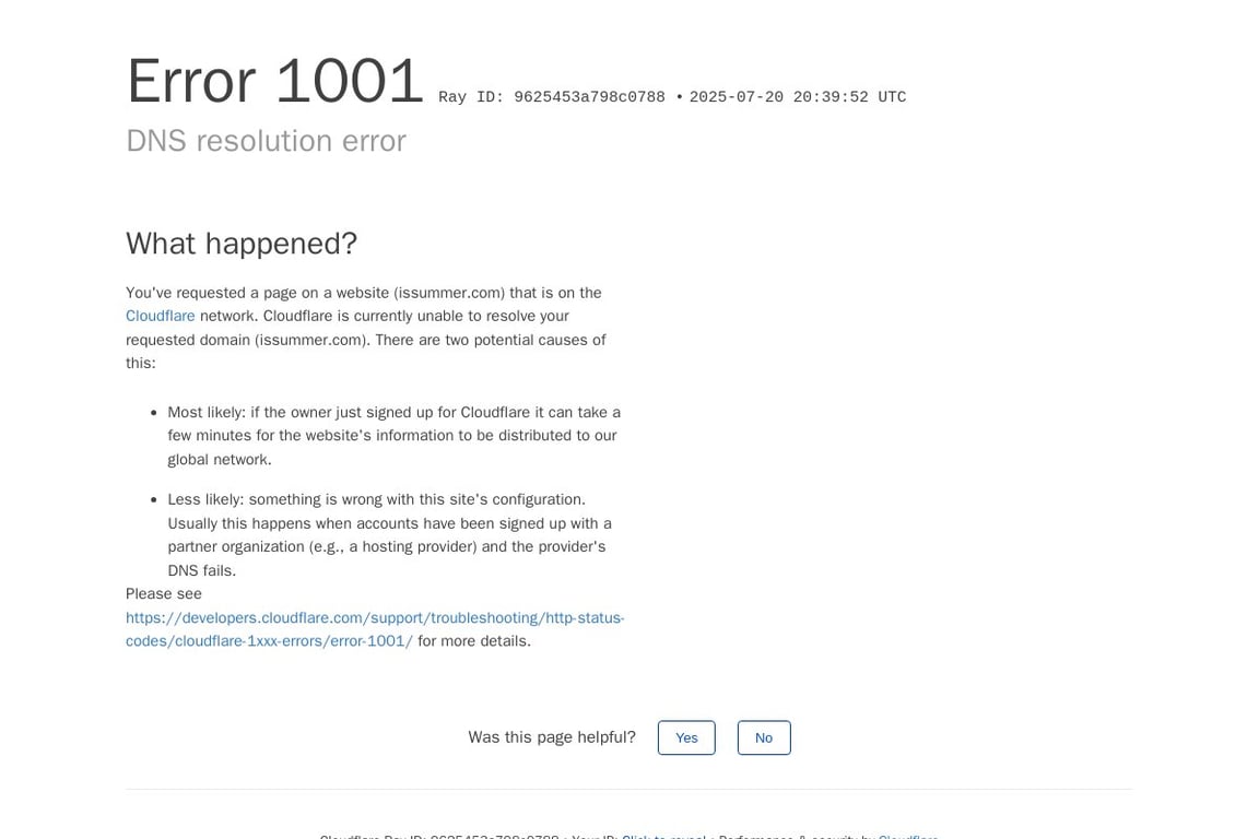 Issummer homepage