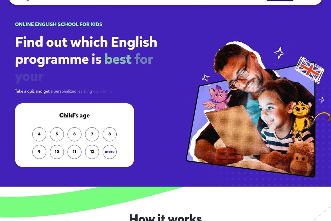 Novakid homepage