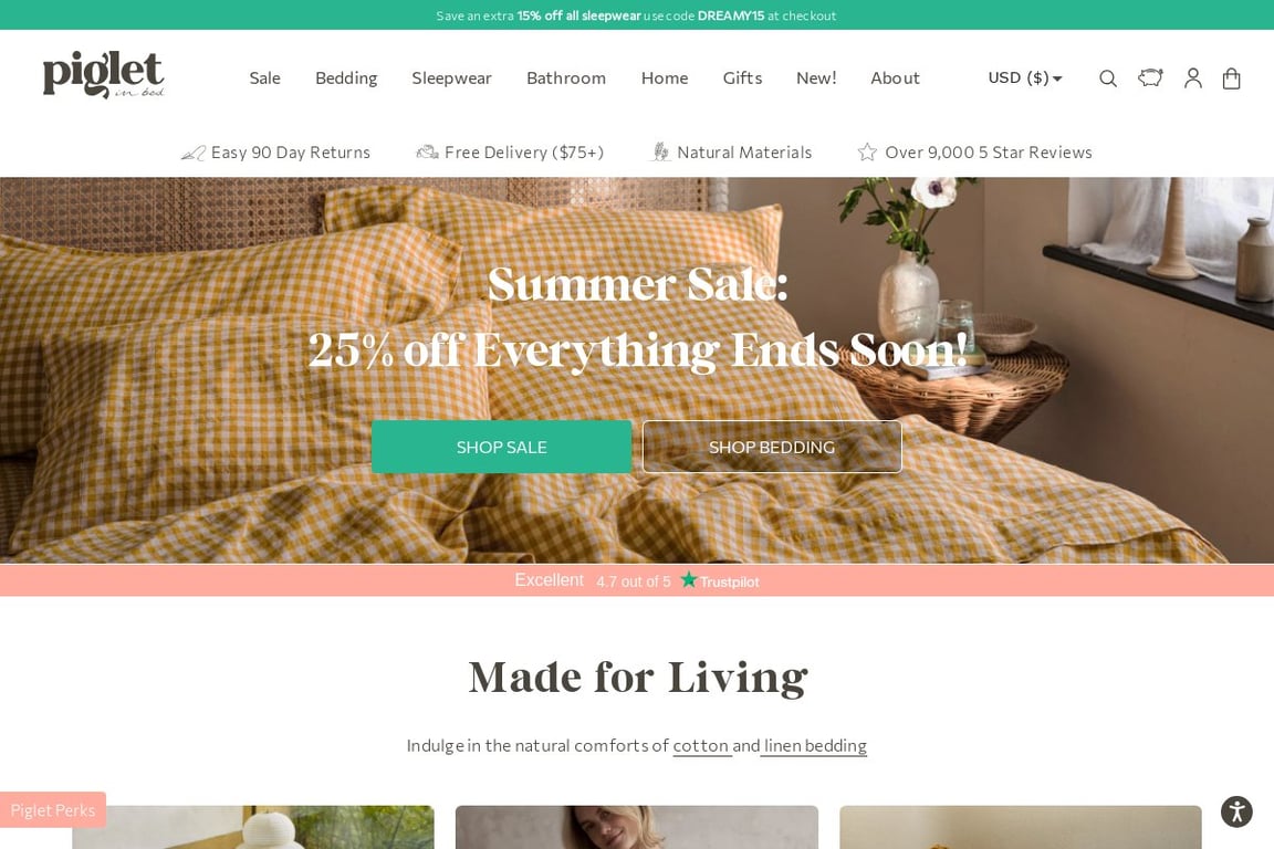 Piglet homepage