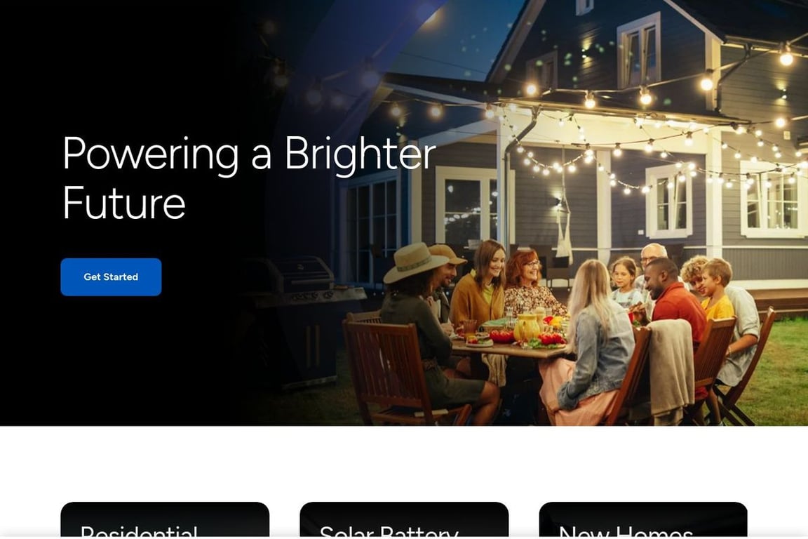 SunPower homepage