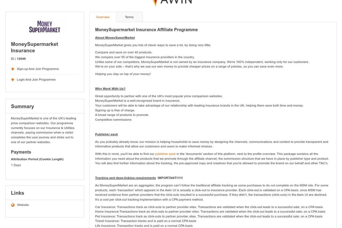 MoneySupermarket Affiliate Program Everything You Need to Know (2024)