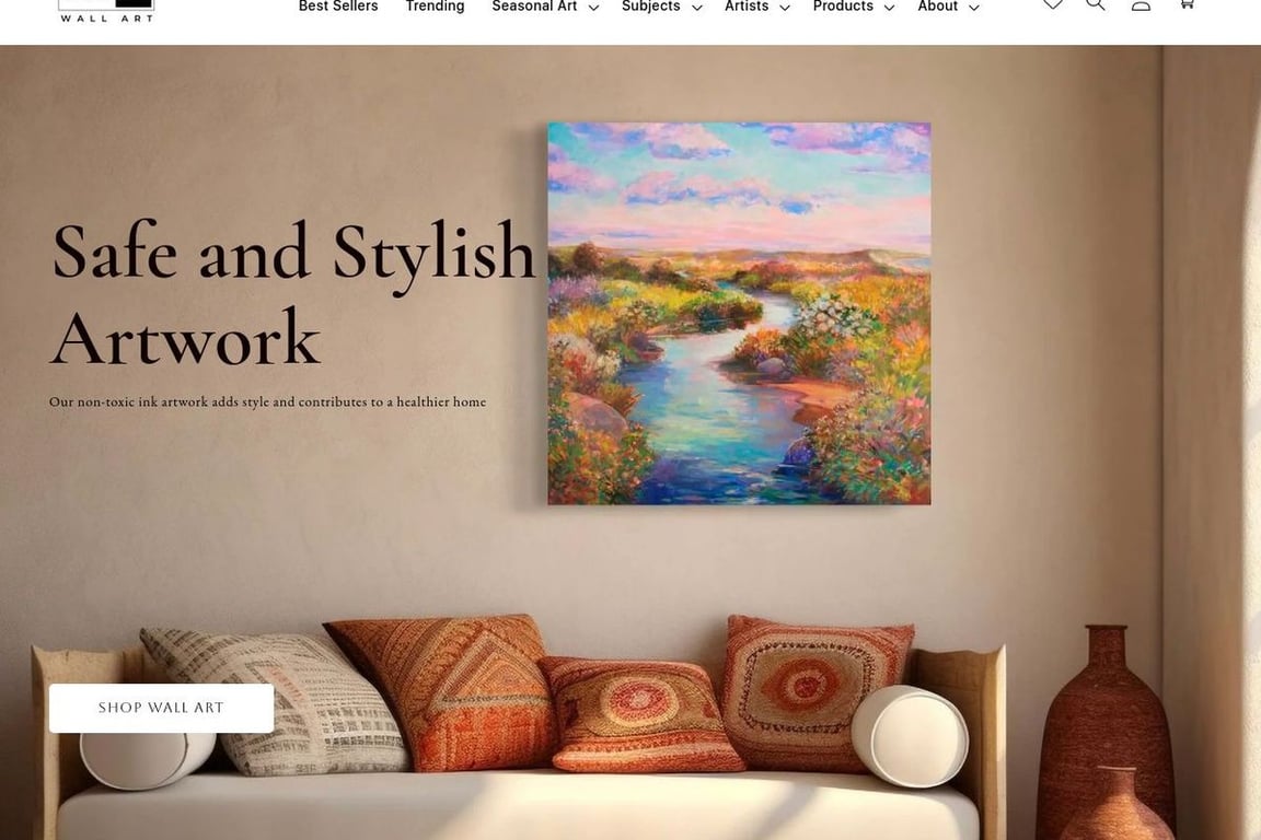 Greenbox Art (Oopsy Daisy) homepage