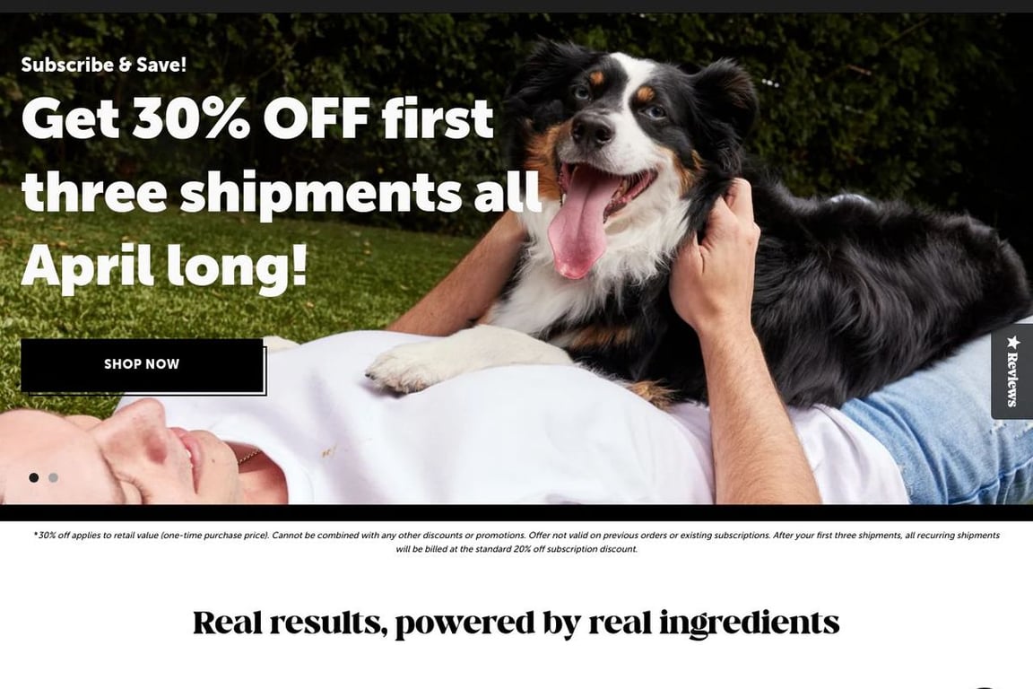 Pethonesty Preferred homepage