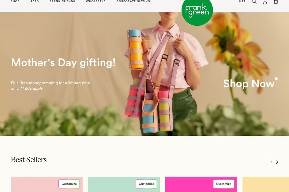 Frank green homepage