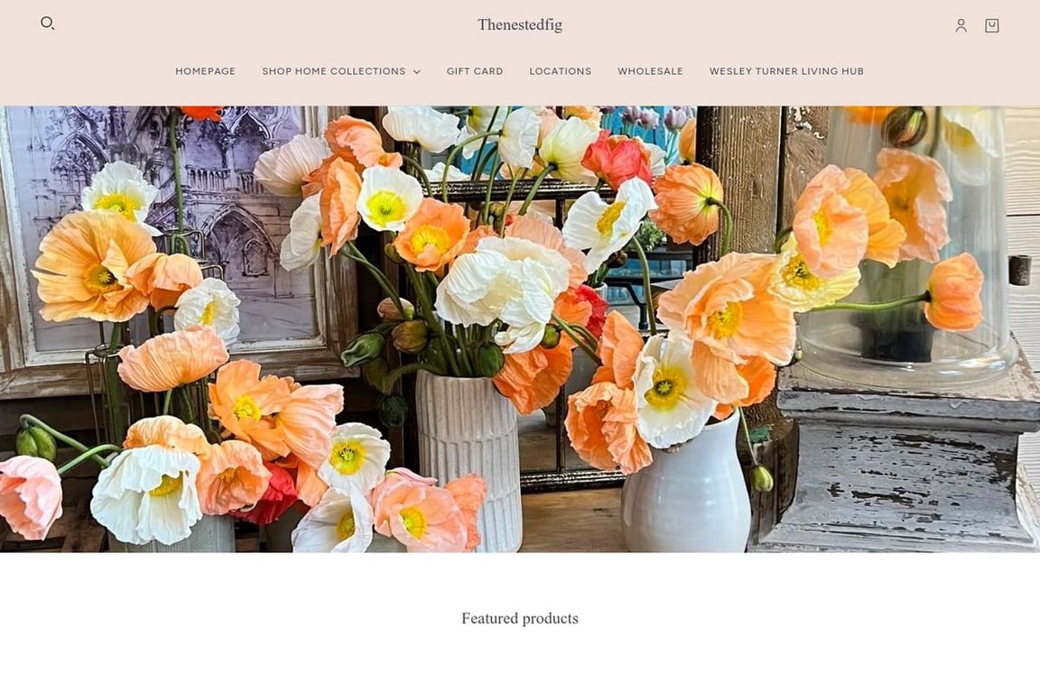 The Nested Fig homepage