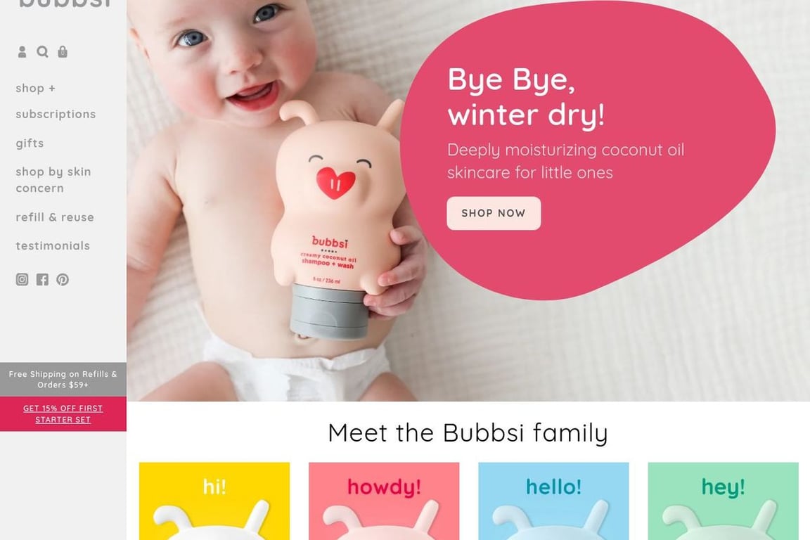 Bubbsi homepage