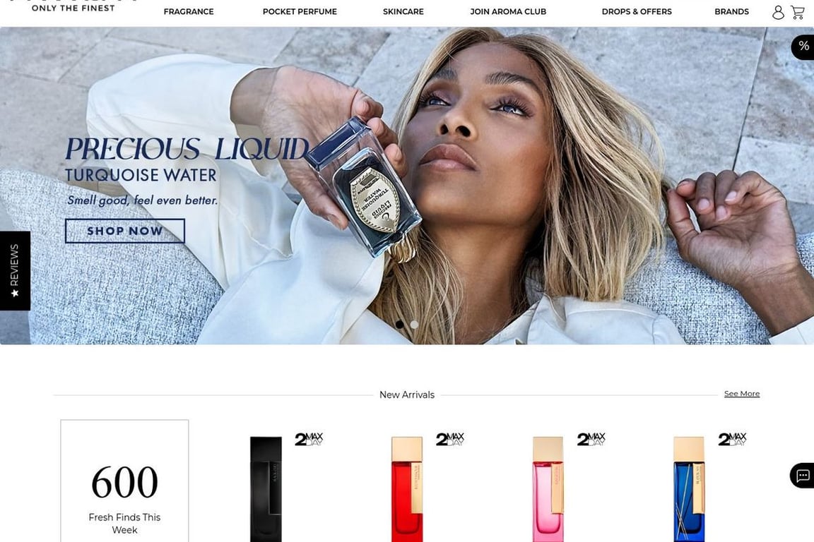 Maxaroma homepage