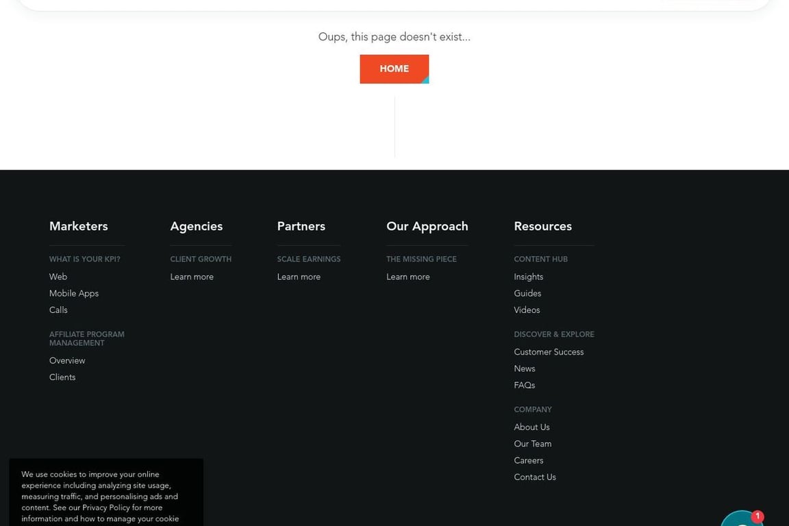 Qapital affiliate program signup page