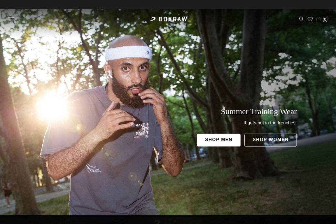 Boxraw Ltd homepage