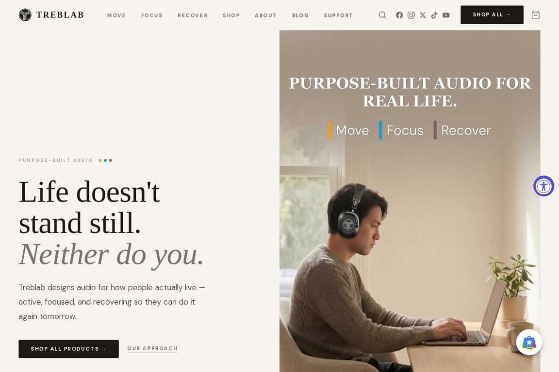 TREBLAB homepage