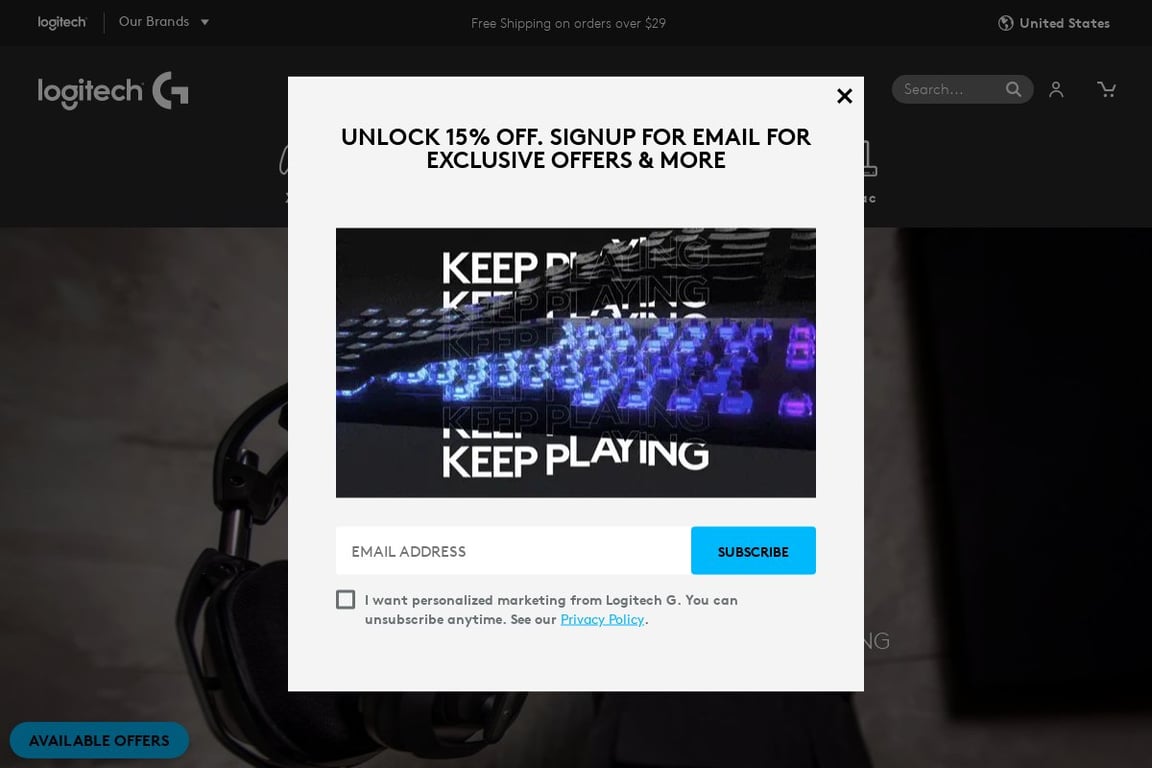 ASTRO Gaming homepage
