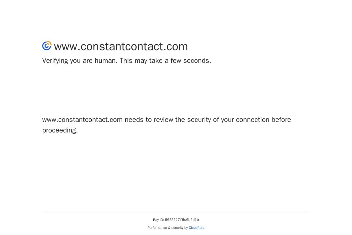 Constant Contact homepage
