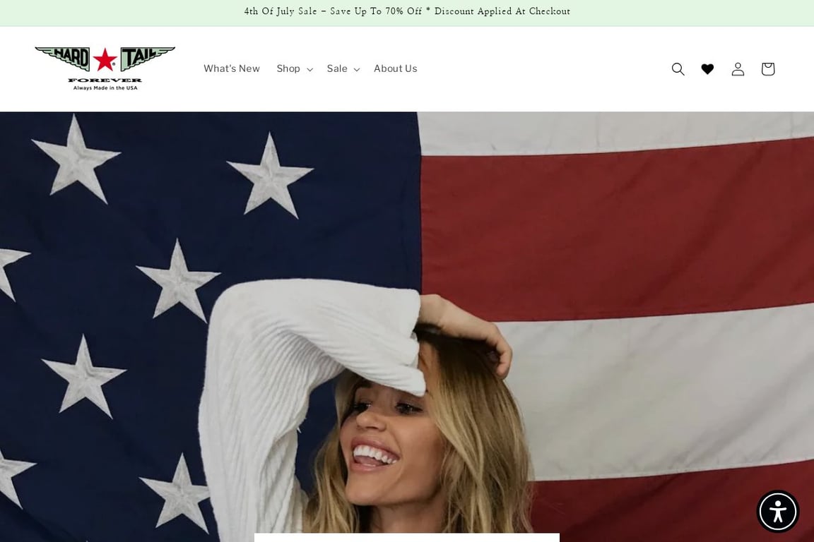 Hardtail Forever homepage