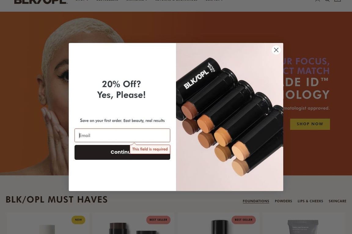 Black Opal homepage