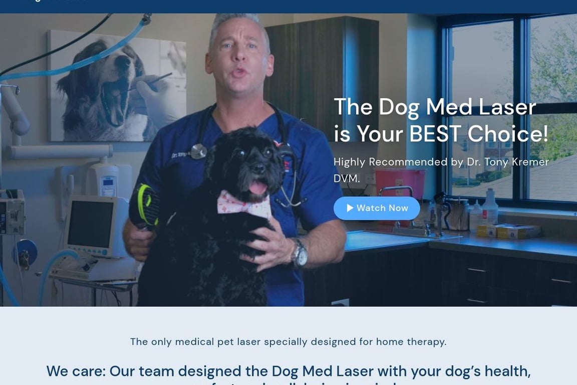 Dog Med Laser homepage
