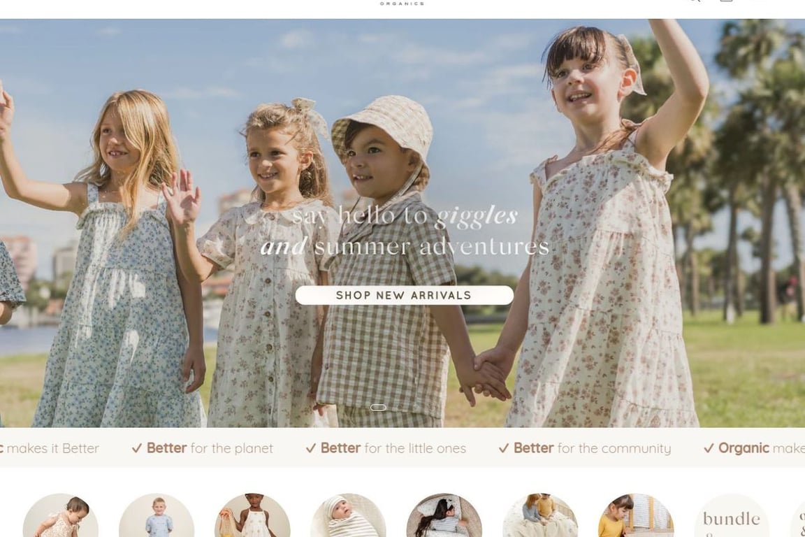 Makemake Organics homepage