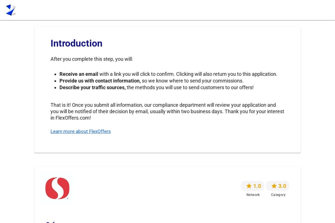 Safeway affiliate program signup page