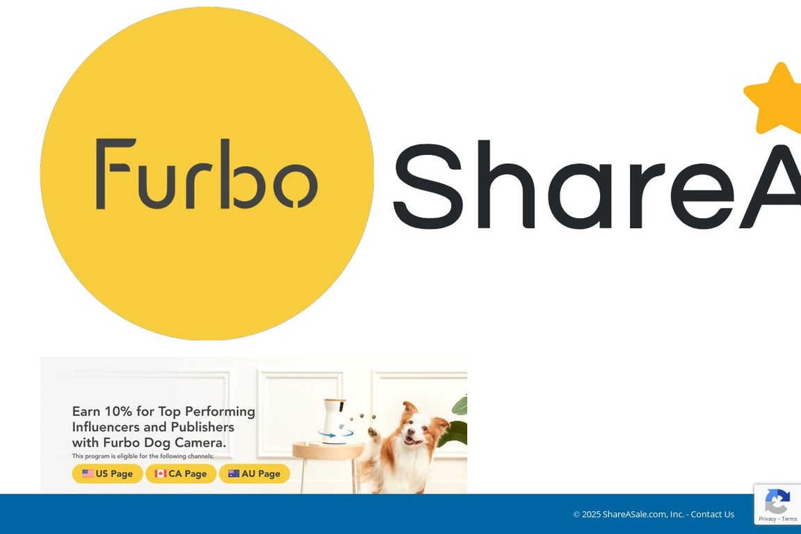 Furbo affiliate program signup page