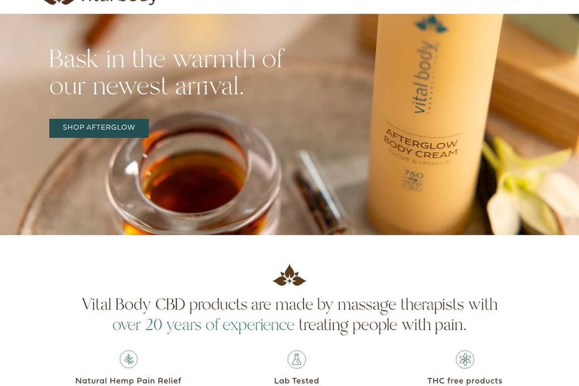 Vital Body Therapy LLC homepage