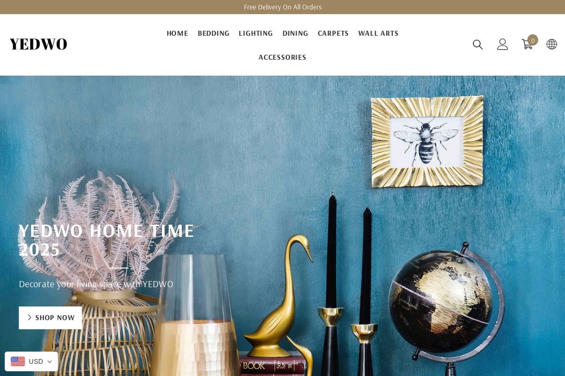 Yedwo homepage
