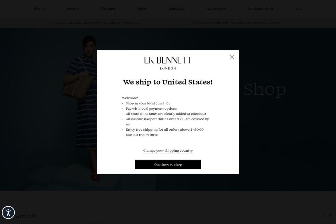 L.K.Bennett homepage