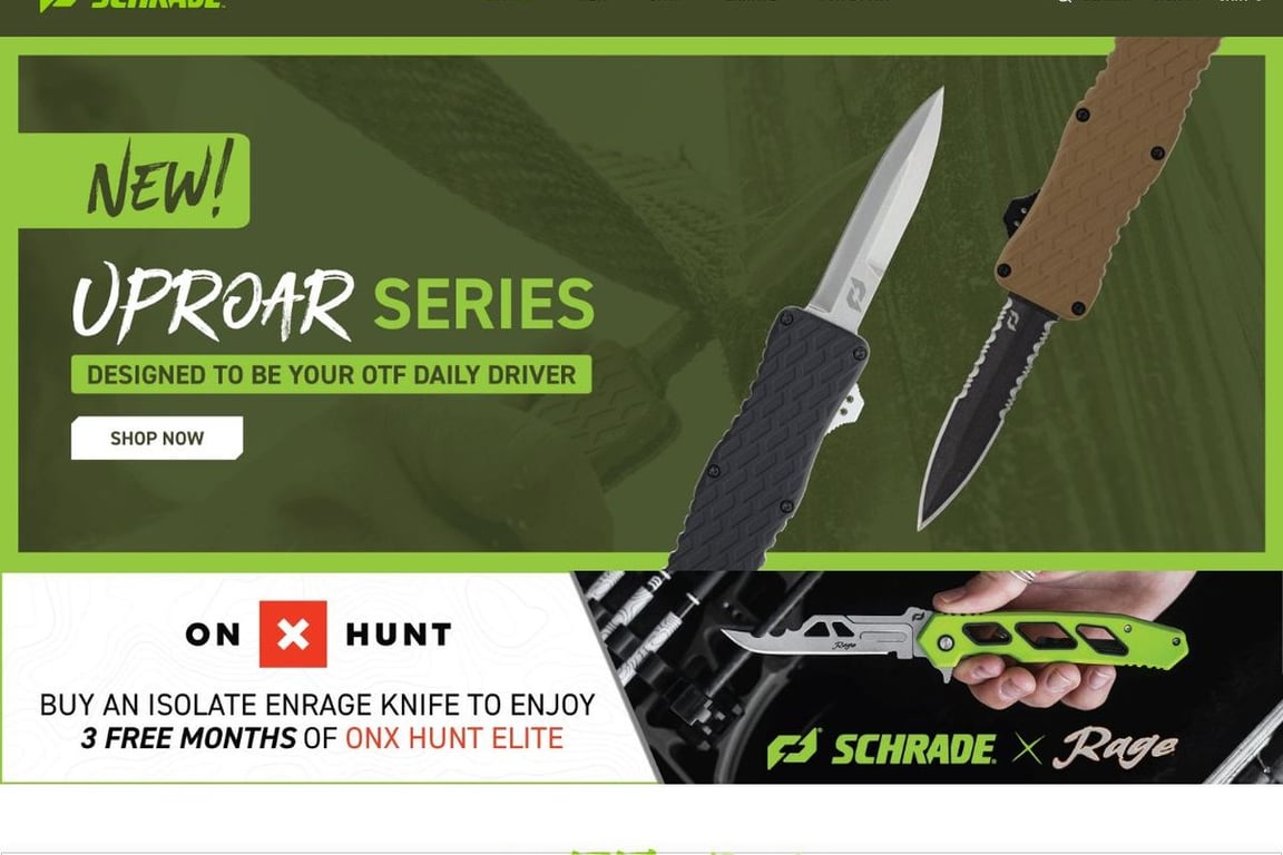 Schrade homepage