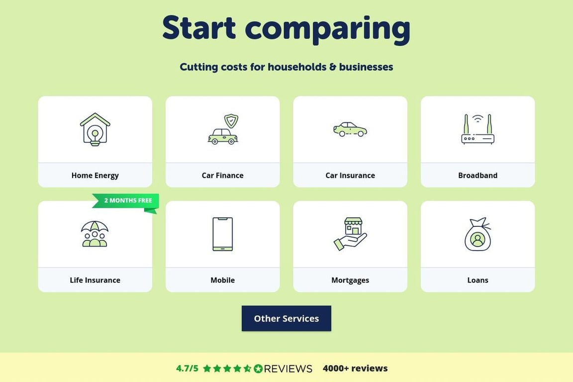 FreePriceCompare homepage