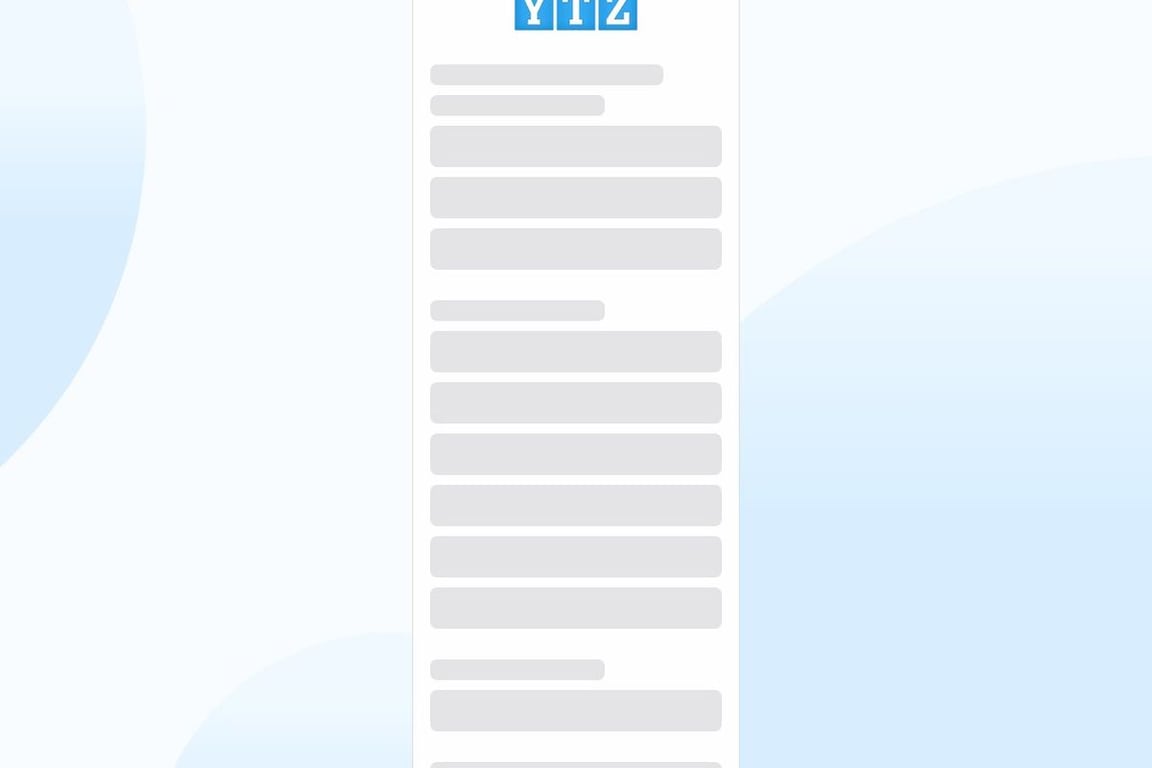 YTZ affiliate program signup page